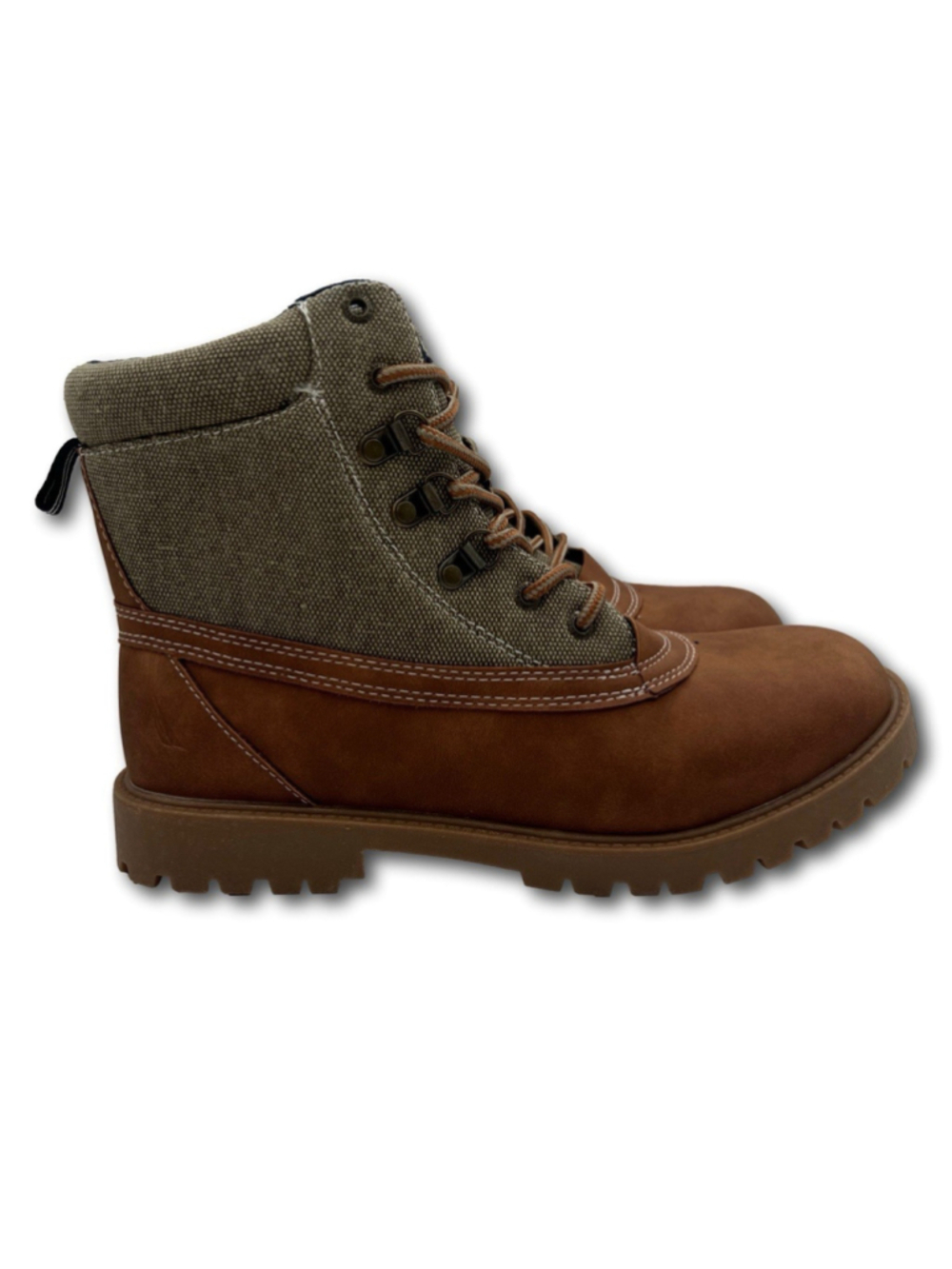 Nautica Alameda Chukka Lace Up Boot Men's Size 9 Brown Suede Hiking Outdoors NWB